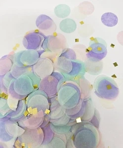 Confeti círculo de papel | confeti de boda | decoración de fiesta - Imagen 1 de 6