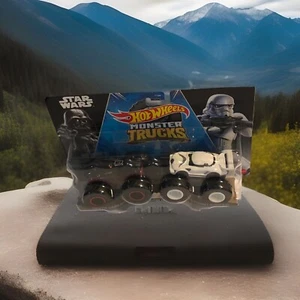 Hot Wheels Monster Trucks,STAR WARS,Darth Vasari VS Stormtrooper” Demolition Do. - Picture 1 of 6