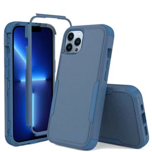Funda protectora híbrida resistente a prueba de golpes con armadura de aventura a prueba de golpes para iPhone 14 Pro Max Plus - Imagen 1 de 36