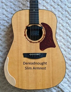 Dreadnought & Classical Slim Guitar Armrest- Choice of Wood - Picture 1 of 25