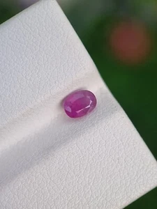 Piedra de zafiro natural púrpura rosa sin calefacción suelta facetada Afganistán sin tratar - Imagen 1 de 4