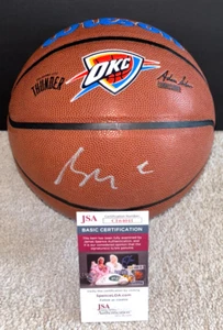 SHAI GILGEOUS ALEXANDER FIRMADO OKC OKLAHOMA CITY THUNDER BALONCESTO MVP 2025 JSA - Imagen 1 de 3