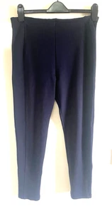 Marks & Spencer marineblaue Stretch-Leggings zum Überziehen UK 14 Medium - Bild 1 von 4