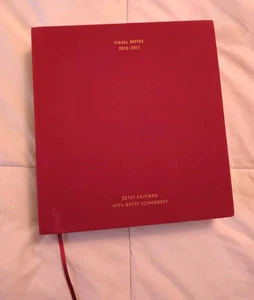 Betsy Kaufman Visual Notes 2018 Edition 250 Signed - Imagen 1 de 5