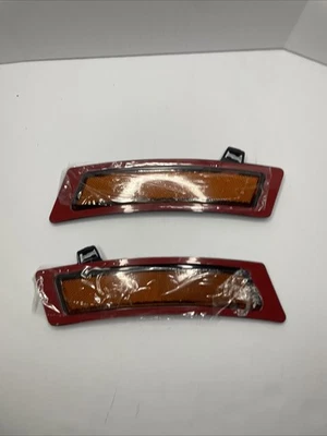 Para BMW E70 X5 LCI 2011-2013 Frontal Ámbar Lente Marcador Parachoques Lateral Reflector Derecha y Derecha Foto 1 de 4