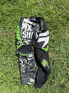 Pantalones de motocross Shift niños 6/22 negros MX carreras ATV equipo AOP montar moto de tierra - Imagen 1 de 6