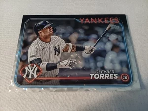 2024 TOPPS GLEYBER TORRES FOILBOARD #210. N.Y. YANKEES - Picture 1 of 5