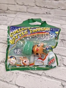 Rudolph The Red Nosed Reindeer Bottle Topper Mountain Dew /Sierra Mist Rudolph - Picture 1 of 3