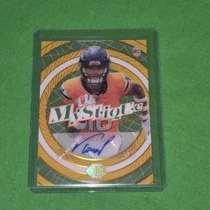 2024 Panini Illusions Troy Franklin Mystique Gold Auto /10 Denver Broncos - Picture 1 of 3