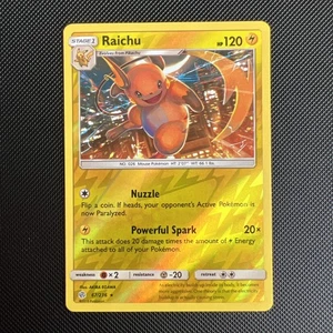 Pokemon Karte Sonne Mond Kosmische Finsternis Raichu 67/236 Rare Reverse Holo TCG - Bild 1 von 2