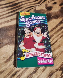 Disney’s Sing Along Songs The Twelve Days of Christmas Volume Twelve 12 - Imagen 1 de 4