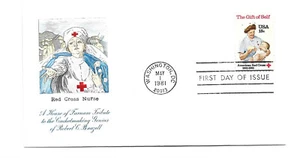 1910 American Red Cross The Gift of Self, Farnam, HF, FDC - Picture 1 of 1