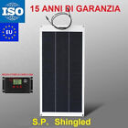 Kit pannello solare flessibile celle Sunpower 200W per barca camper 1170x670x3mm