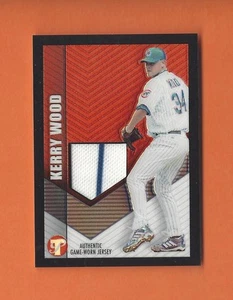 2004 TOPPS PRISTINE MINI REFRACTOR KERRY WOOD GAME-USED JERSEY #PMR-KW CUBS - Picture 1 of 1