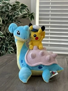 Pokemon World Championship 2023 Lapras & Pikachu Plüsch von Pokemon Center - Bild 1 von 8
