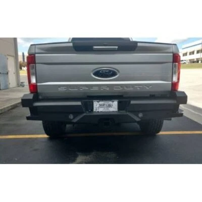 Steelcraft Automotive 65-21380 Elevation Rear Bumper - Fine Texture Black - Image 1 of 3