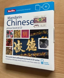 BERLITZ MANDARIN CHINESE PHRASE BOOK & CD. - 9781780042770 - Picture 1 of 7