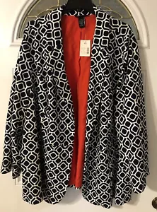 Catherine Black Label Women’s Jacket Size 4X New With Tags - Picture 1 of 8