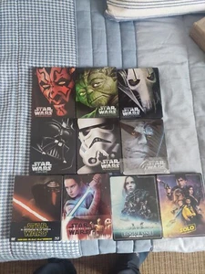STAR WARS - SAGA CON ESTUCHES METALICOS ( STEELBOOK ) *** - Imagen 1 de 2
