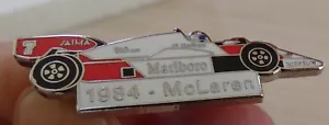 RARE PIN'S F1 FORMULA ONE ALAIN PROST 1984 MCLAREN MP4/2 N°7 MARLB0RO MICHELIN - Foto 1 di 5