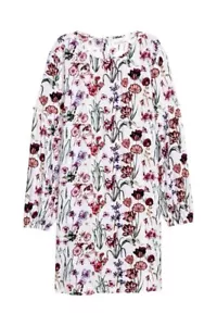 H&M: LABEL OF GRADED GOODS Floral Long Sleeve Dress SIZE 16 AU/UK 12 US 42 EU - Picture 1 of 12