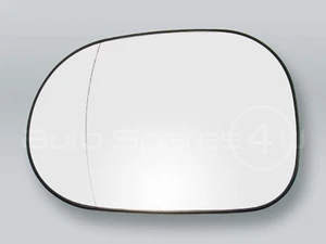 Espejo de puerta con calefacción vidrio y placa de respaldo IZQUIERDA se adapta 1998-2001 MB-clase ML W163 - Imagen 1 de 2