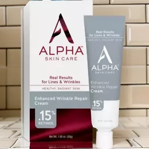 Alpha Skin Care Enhanced Wrinkle Repair Cream Anti-Aging Formula 0.15% NEW - Picture 1 of 2