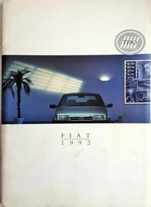 Fiat Tipo Brochure 1992 - Picture 1 of 1