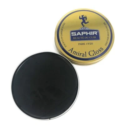 Saphir Amiral Gloss 50ml Tin - Black - Image 1 of 2