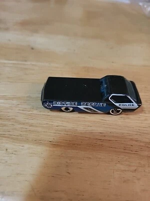 Vehículo tipo caja de fósforos de colección MATTEL INC. 1967 DEORA I RESCATE RIPTIDE Police Foto 1 de 3