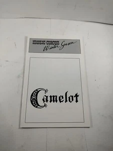 Souvenir Theater Program Camelot - Robert Goulet Sacramento 1990 - Picture 1 of 7
