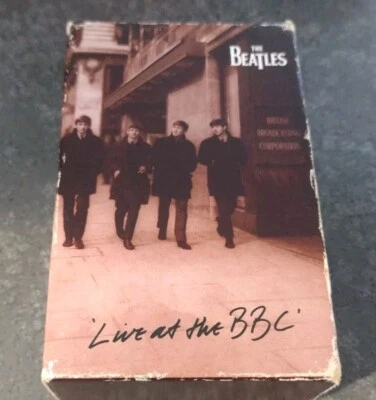 THE BEATLES Live At The BBC 1994 2 Audio Cassette Tapes & Booklet UK (7 - Image 1 of 4