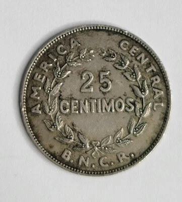 1937 Costa Rica 25 Centimos Foreign Coin BT-122 - Image 1 of 2