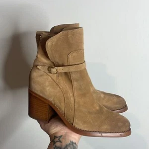 Botas Simona Sam Edelman para mujer de gamuza tostada talla 7,5 nuevas sin caja - Imagen 1 de 6