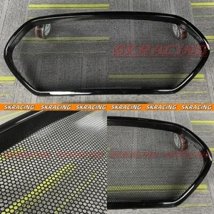 Parrilla de parachoques delantera de fibra de carbono/negro brillante para Hyundai Veloster Turbo 2013-17 - Imagen 1 de 28
