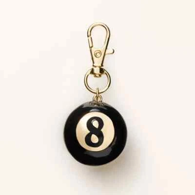 Llavero/dije Kate Spade New York~Target~ Lucky 8 Ball. NUEVO Foto 1 de 4