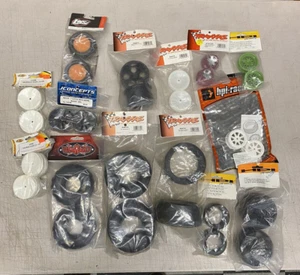 RC Car Tire and Rim Lot, Traxxas, HPI, JCONCEPTS,+More Tires & Rims NEW, Sealed! - Picture 1 of 9