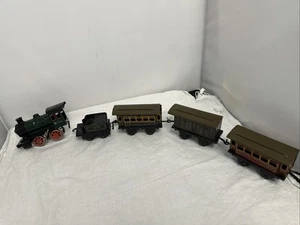 Vintage Pre-War Bing Clockwork 0-gauge Train Set (c. 1914-1920) For Parts O Fix - Picture 1 of 19