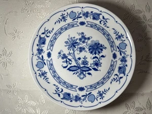 Henneberg Ilmenau Porzellan Zwiebelmuster Teller Kuchenteller Durchmesser 19 cm - Bild 1 von 3