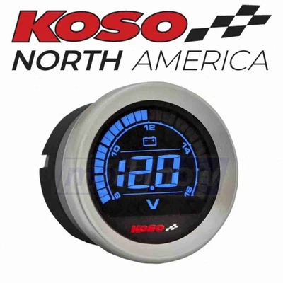 Koso 2in. Volt Meter Gauge for 2010-2013 Harley Davidson FLTRX Road Glide sn - Image 1 of 4