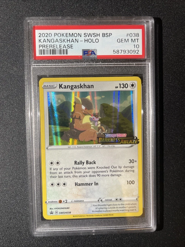Kangaskhan - (Prerelease) SWSH038 SWSH: Sword & Shield Promo Cards Holo - Image 1 of 2