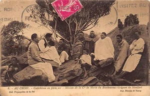 Malawi - Vicariato Apostolico della Contea - Catechismo all'aperto - Missione della Comp - Foto 1 di 2