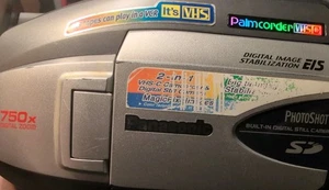 Panasonic PV-L352D VHS-C camcorder 700X Digital Zoom - Picture 1 of 15