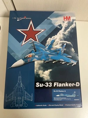 Hobby Master 1/72 SU-33 avion de chasse de la marine russe modèle HA6407... - Photo 1/4