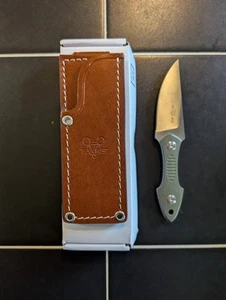 GiantMouse GMF3-P - Natural Canvas Micarta - Picture 1 of 2