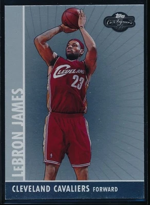 2008-09 Topps Co-Signers LeBron James #23 Silver Base Card #'d 67/199 - Image 1 of 2