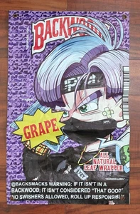 Backwoods Traube Zigarren Dragon Ball Z Vinyl Schild Banner Werbung 29" x 18" - Bild 1 von 4