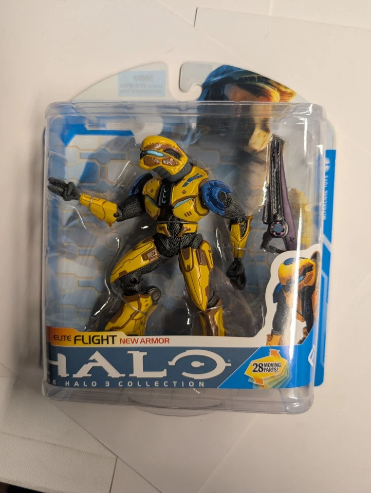 Halo 3 Series 7 Yellow Elite Flight Armor Action Figure McFarlane Toys