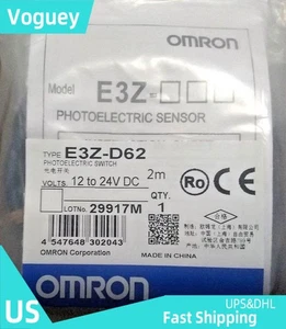Un nuevo interruptor fotoeléctrico Omron E3Z-D62 E3ZD62 envío gratuito IVA gratuito a EE. UU. - Imagen 1 de 5
