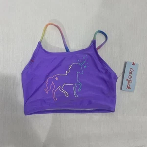 Cat & Jack - Girls Swim Top Unicorn- Size S (6/7) - Picture 1 of 6